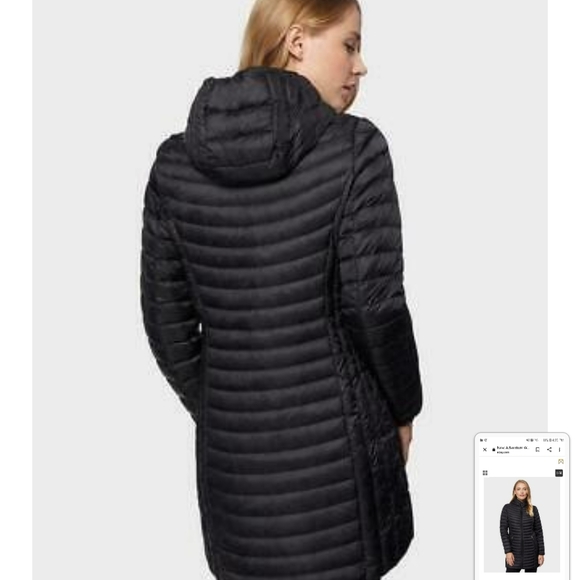 Aventure Jackets & Coats Aventure Black Ultralight Down Long Jacket